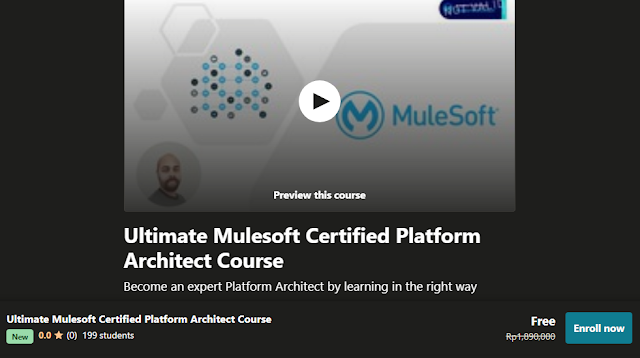 27. Free Ultimate Mulesoft Certified Platform Architect Course