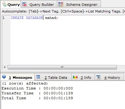 Membuat Database Dengan SQL Yog - SISTEM INFORMASI