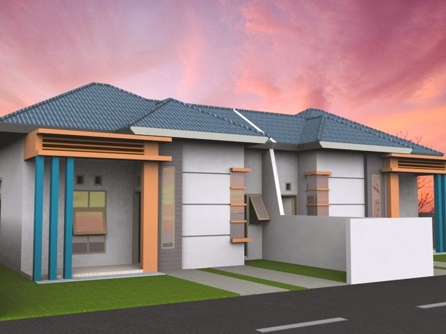 Contoh Gambar Rumah Minimalis Type 21 Terbaru | Info Terbaru