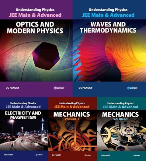 Download DC Pandey Understanding Physics by Arihant Complete Series (5 Books) free Download for JEE Aspirants