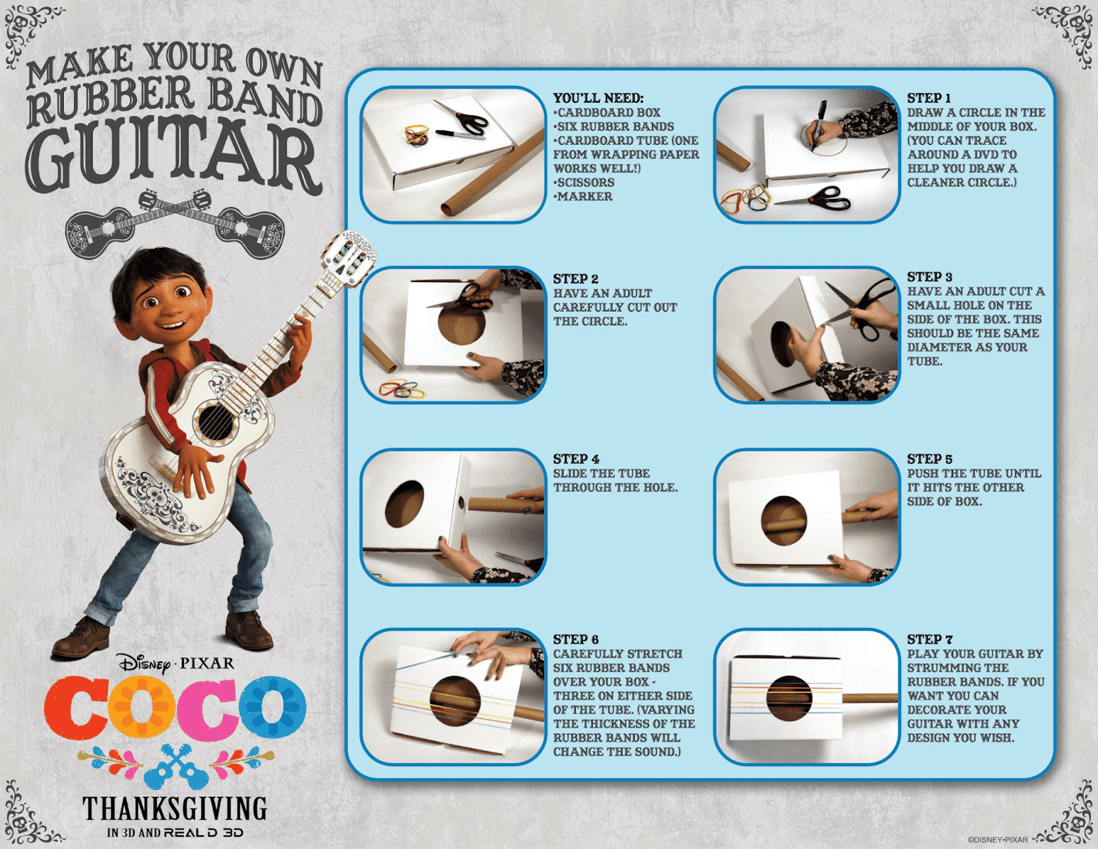 Turn Your Disney•Pixar's COCO Movie Night into a Family Reunion! #