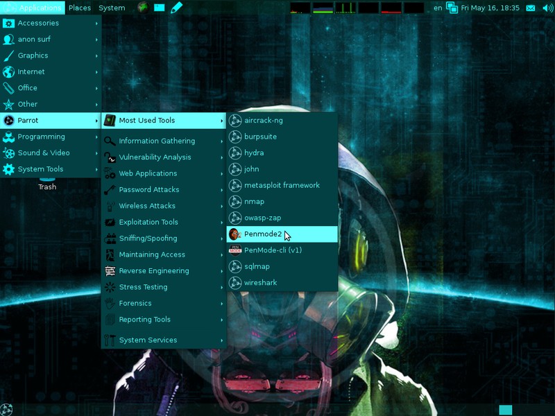 hacking with parrot os hacking with parrot os