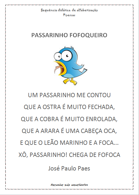Aprender pela experiência: Sequência de atividades de