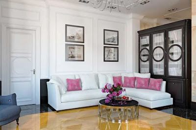 L-shaped Living Room Furniture and Decoration Ideas - Interior Aura