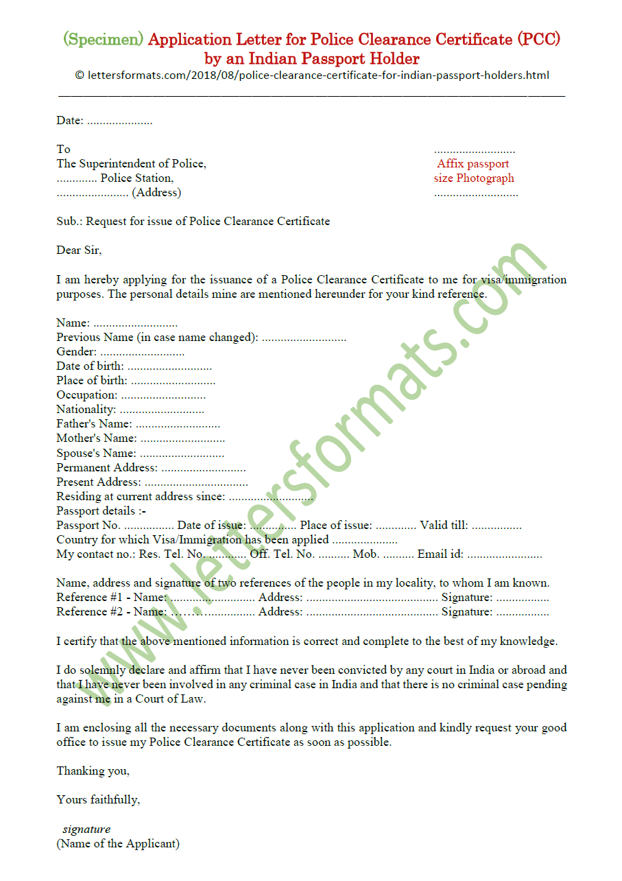 How To Apply For Police Clearance Certificate Stuffjourney 