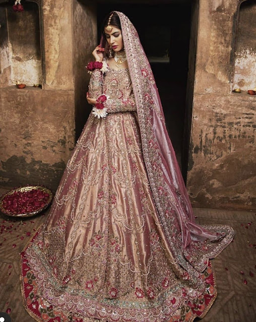 Bridal dress for South Asian bride