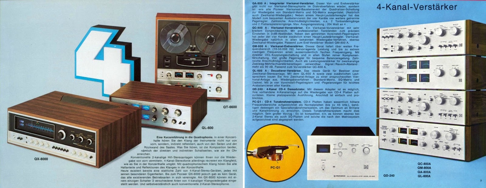 Quadraphonic Surround Sound Amplifiers The Stereo Museum