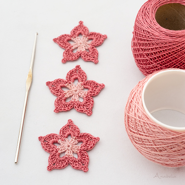 Crochet flower 2_2020 free pattern, Anabelia Craft Design