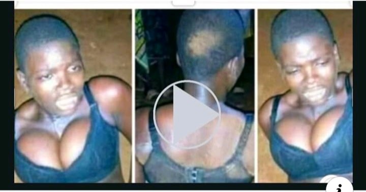 Poor pregnant woman beaten for stealing on a Sunday morning (video +Photos)