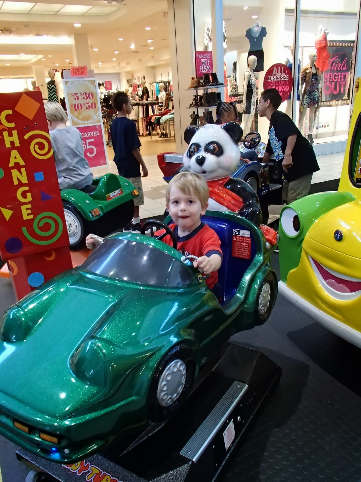 Raising the Barrs: Mall Rides