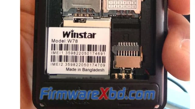 Winstar W78 SC6531E Flash File Download
