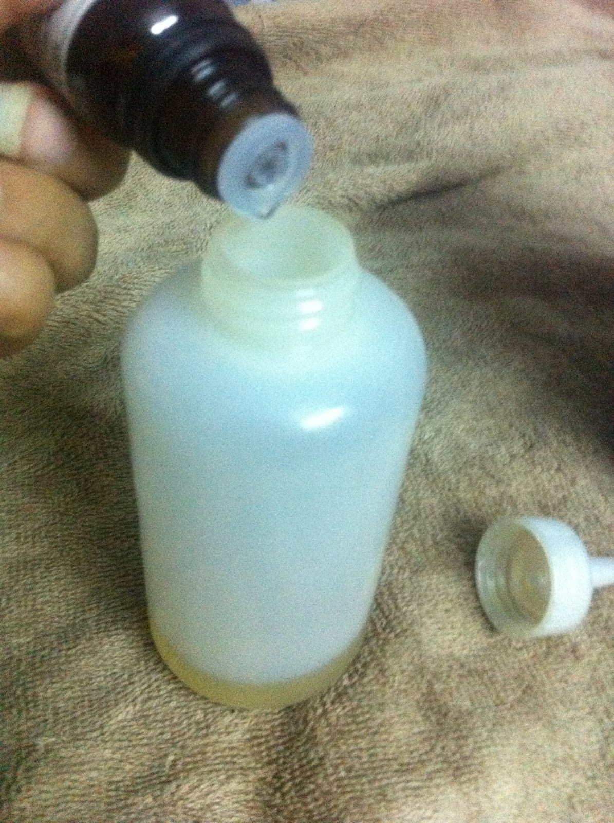 Health Fitness and Beauty (HFB) Concoction of oils for faster hair growth