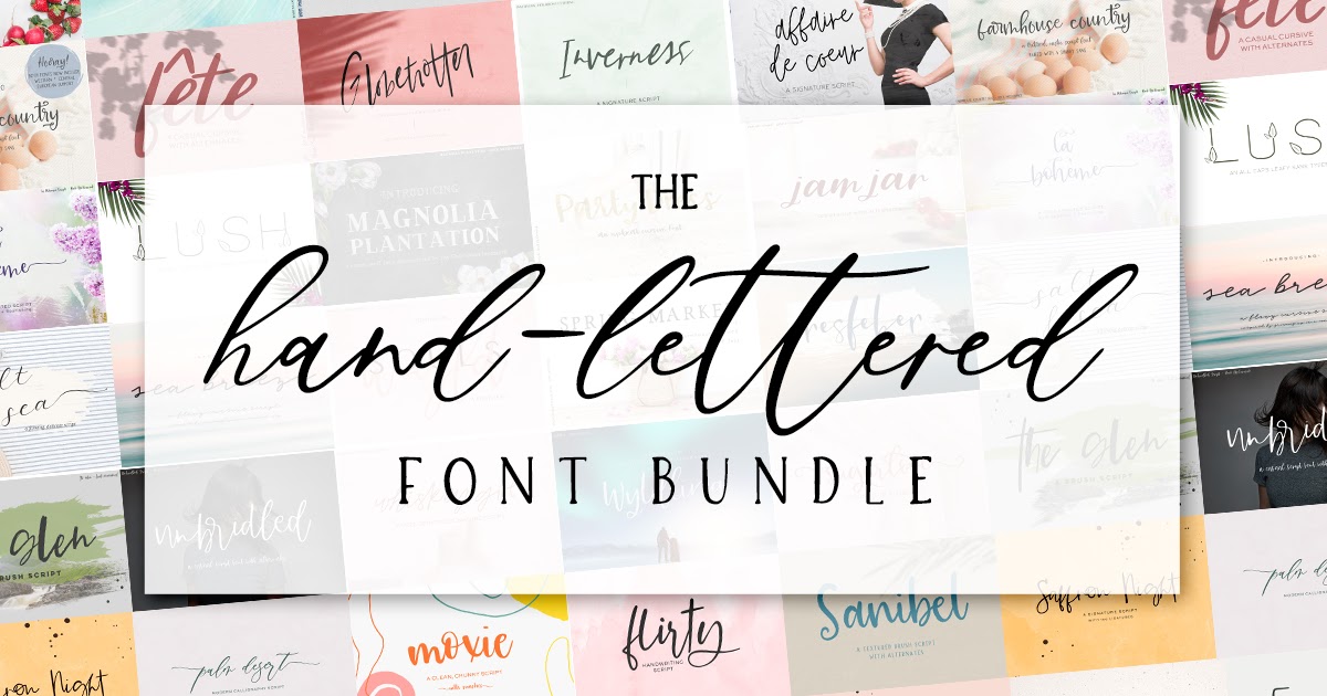 hand lettered typeface hand lettered typeface