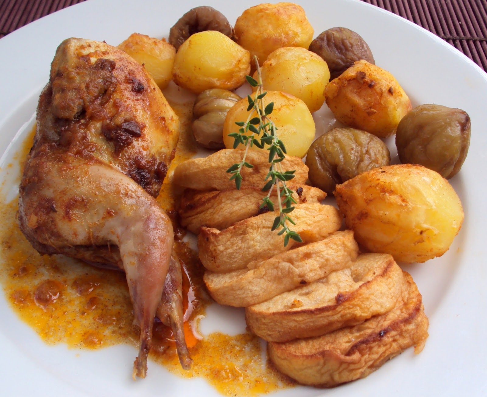 Nárwen's Cuisine - Sabores do Mundo : Codornizes Recheadas com Maçã ...