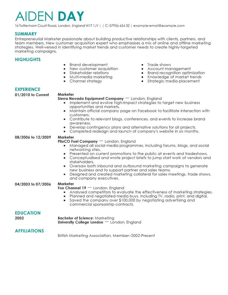 sell resume templates