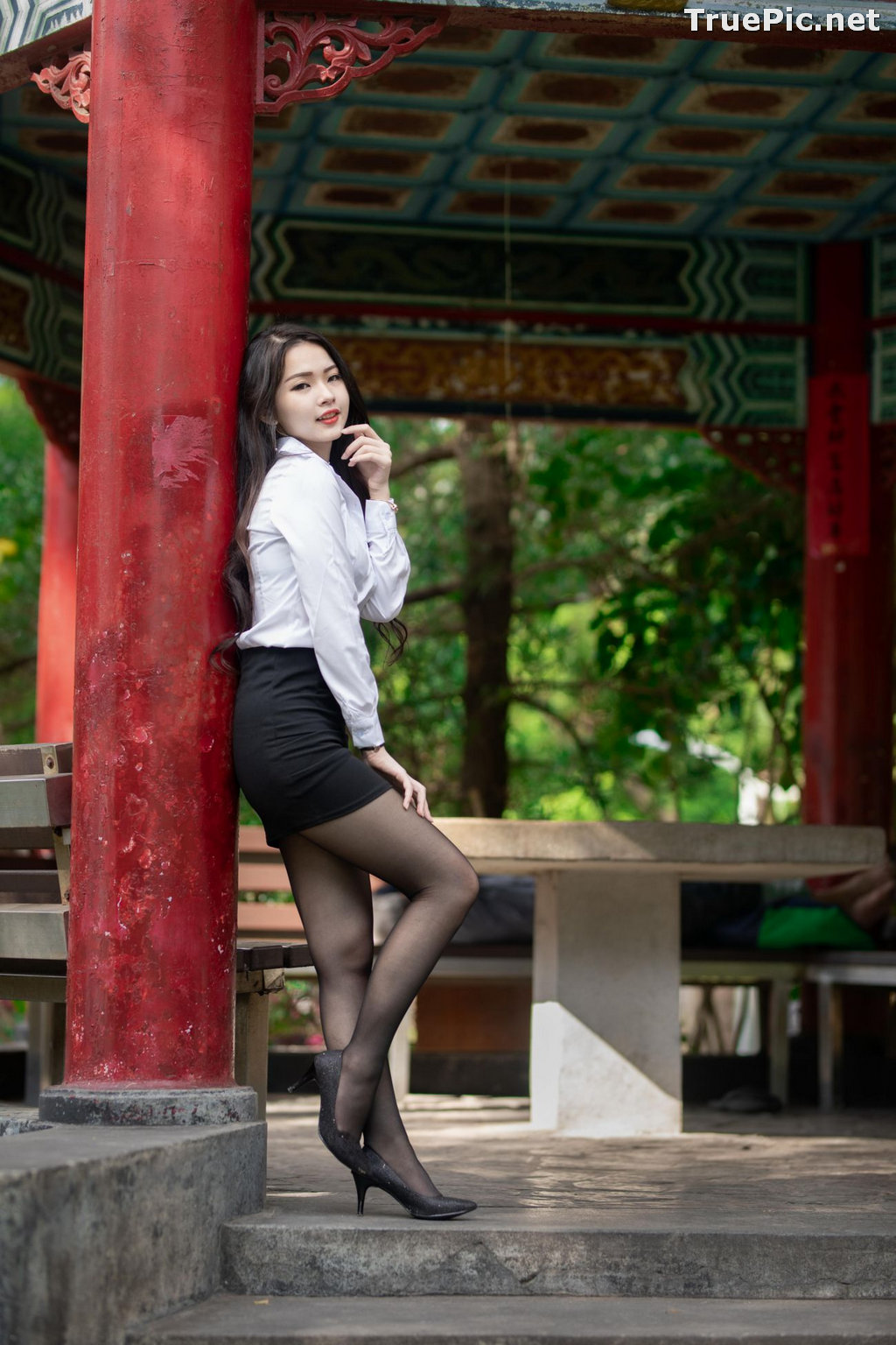 Image Taiwanese Model - 杨宓凌 - Concept The Office Girl - TruePic.net - Picture-41