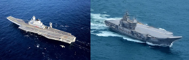 Difference Between INS Vikramaditya And INS Vikrant | SSBCrack Official
