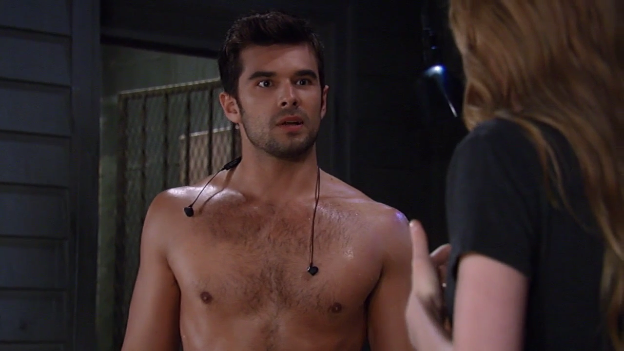 General Hospital once again found a reason to have him shirtless. 