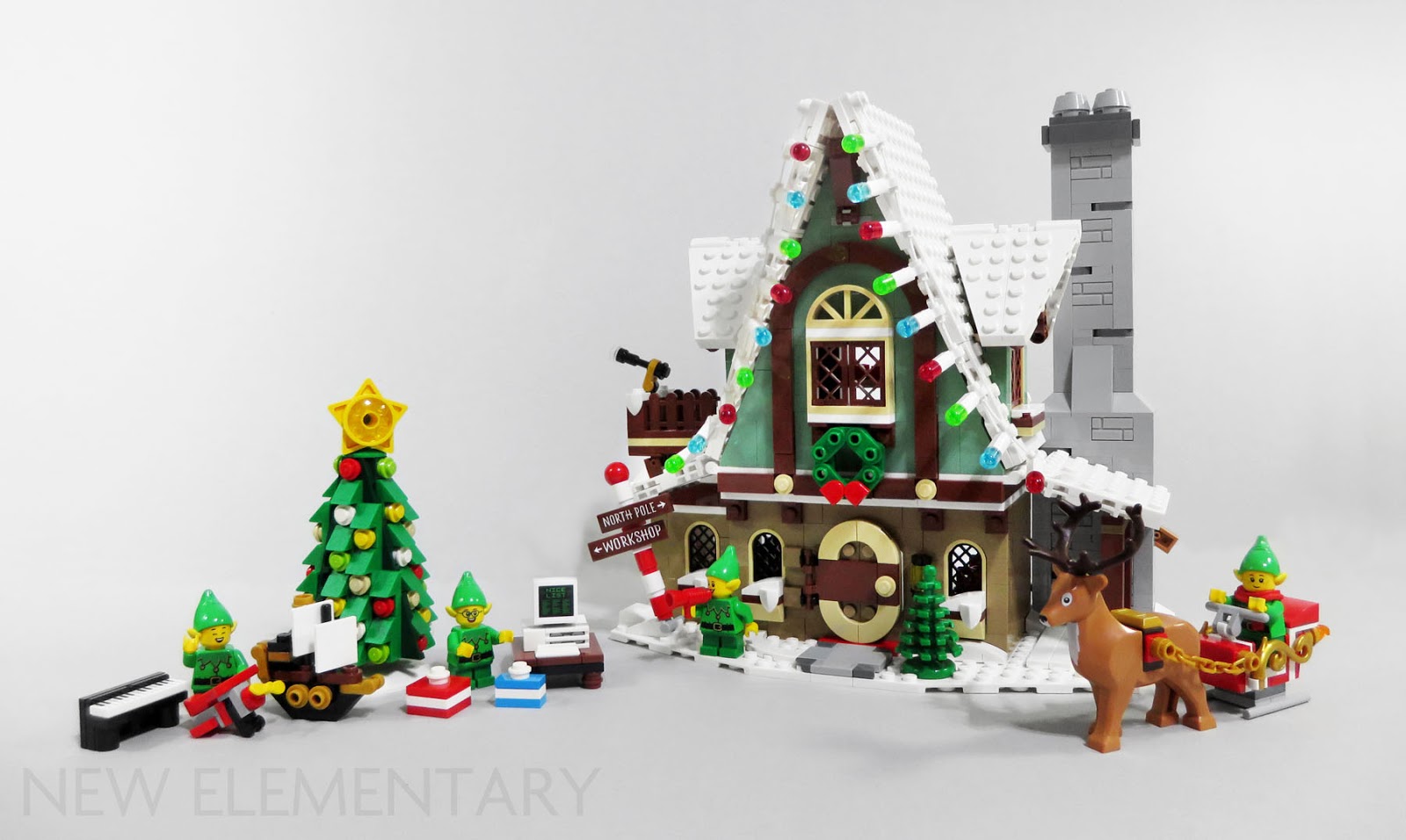 Featured image of post Lego Winter Village Display Bakery post office cottage market santa s workshop toy shop holiday train train station fire station