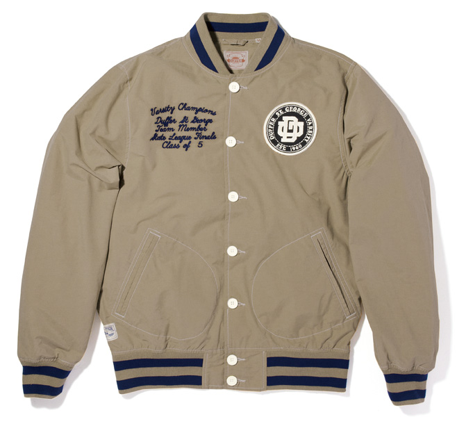 DEER BRAINS: Duffer Varsity Jacket