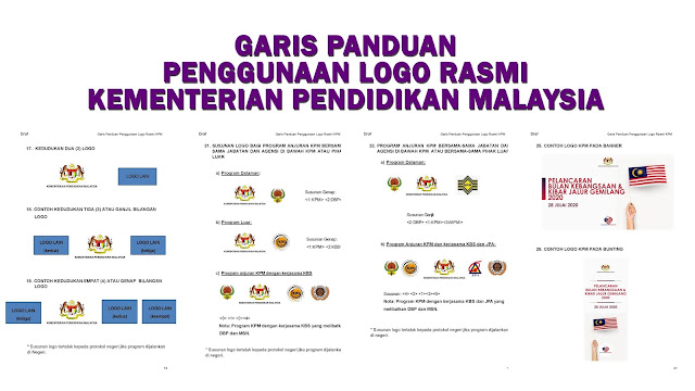 Garis Panduan Susunan  Logo  KPM Ikut Protokol  Kepentingan 