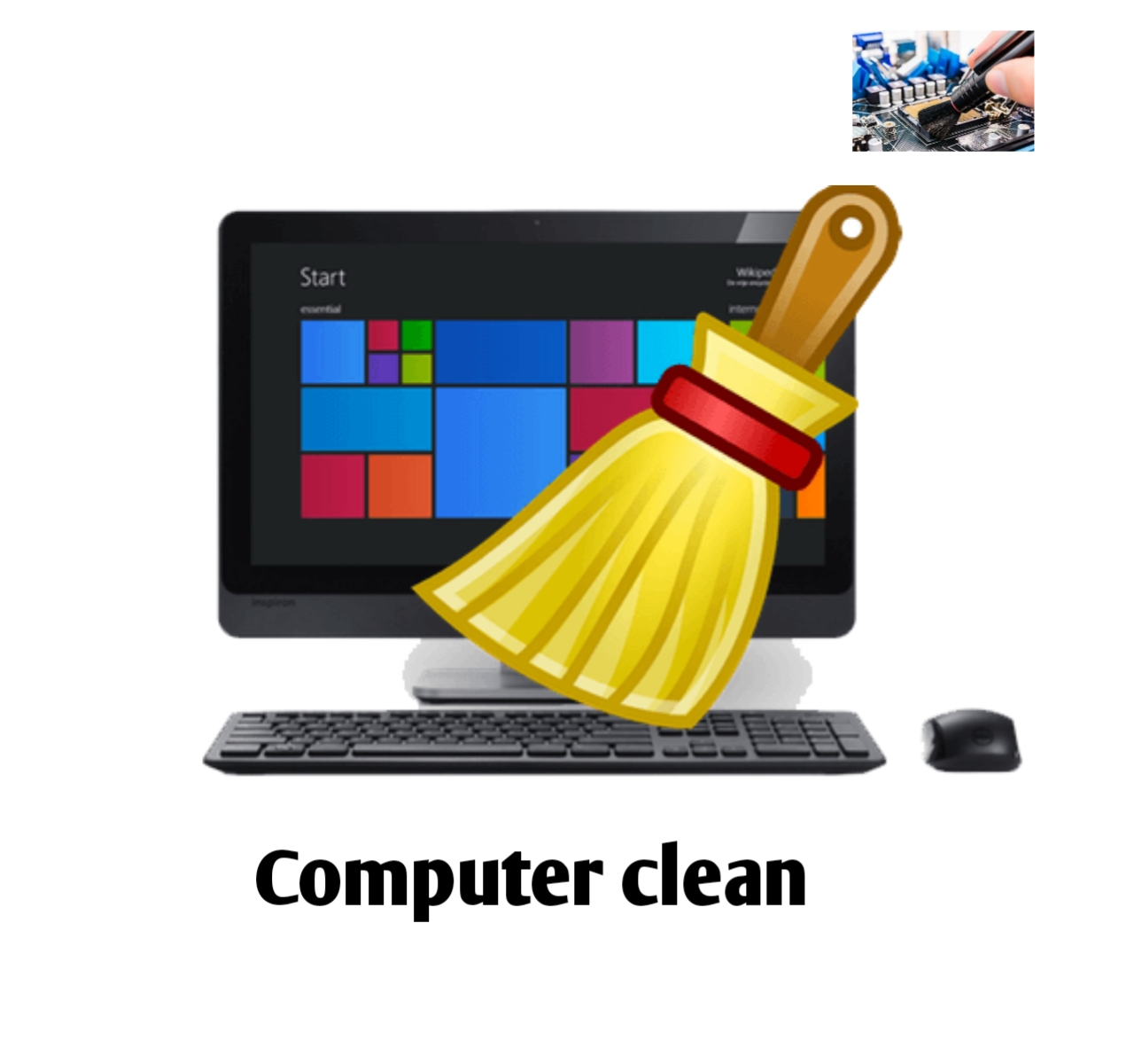 How to clean the computer And how many times a year
