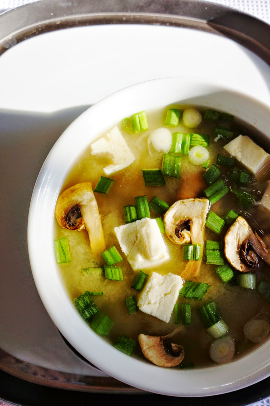 White miso soup (vegan)