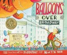 Balloons Over Broadway Book Cover for teaching social studies