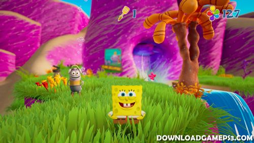 Spongebob Squarepants Battle for Bikini Bottom Rehydrated   Download game PS3 PS4 PS2 RPCS3 PC free - 90
