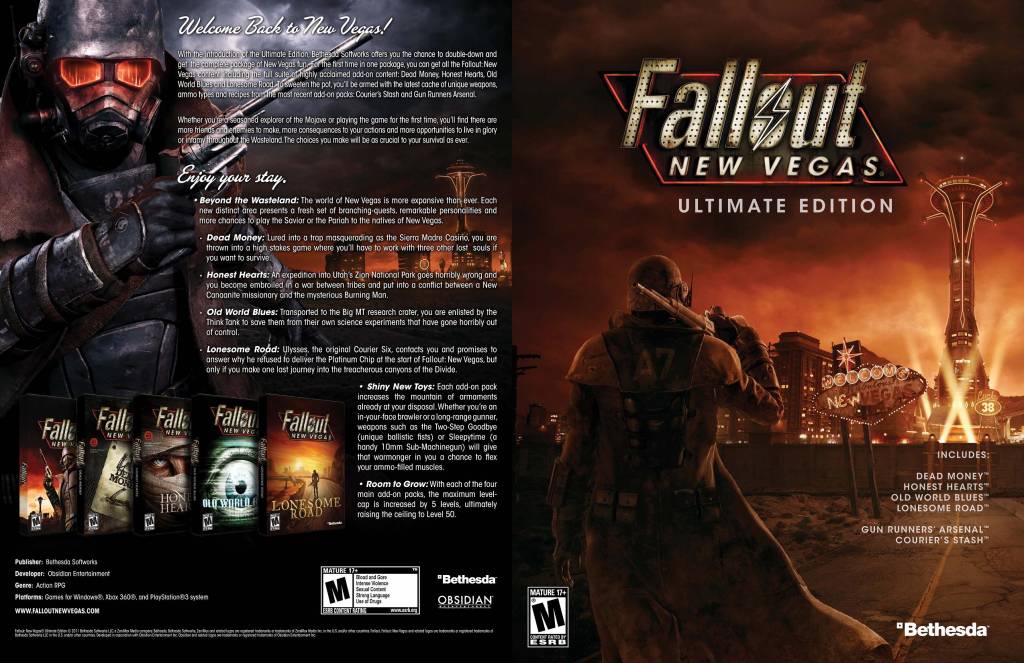 fallout gamepedia new vegas guide collectors edition