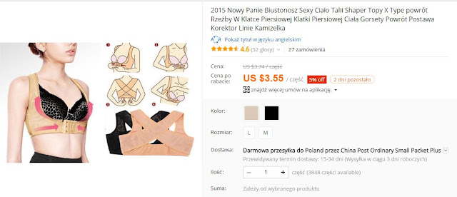 Przewodnik po zakupach biustonoszy na AliExpress jak kupić stanik z AliExpress jaki rozmiar stanika biustonosza kupić z internetu z Chin z AliExpress Aliholik Everythingaliex TelChina Doradca Jarek Aliexpress Polska PL