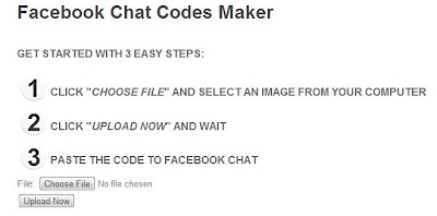 how to create own fb chat code smileys