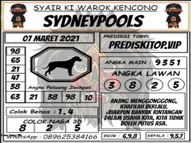 PREDIKSI SIDNEY