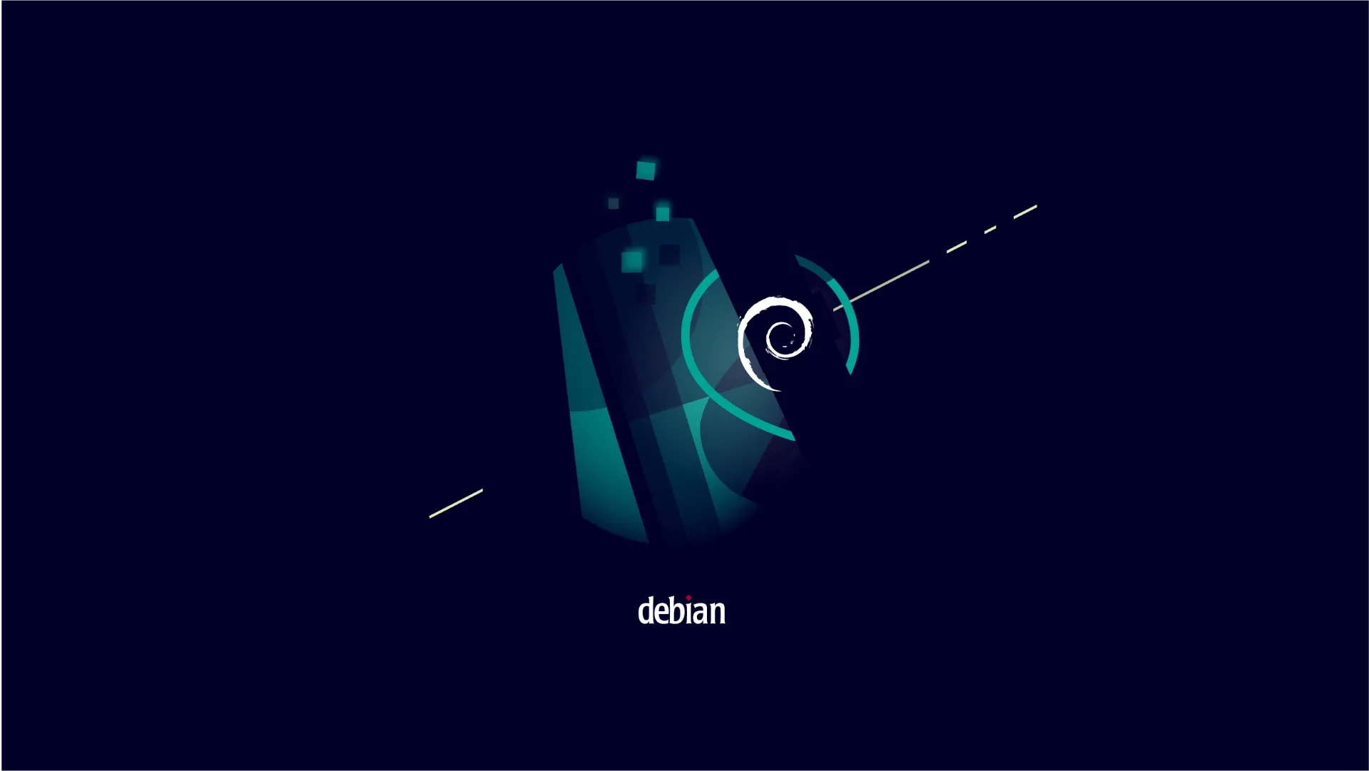 Wallpaper padrão do Debian 11 'Bullseye'