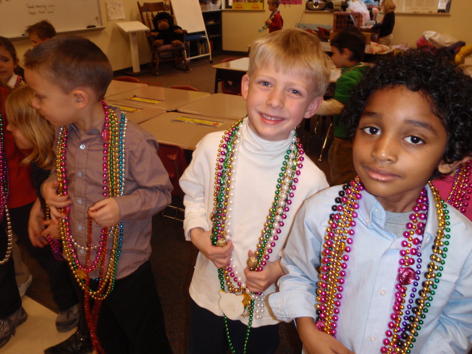 Kindergarten Rocks!: Mardi Gras in our class