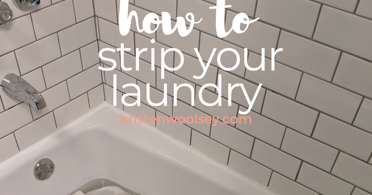 I Tried Laundry Stripping & Here Is What Happened
