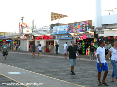 The Sights on the Boardwalk in Wildwood New Jersey