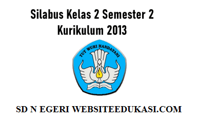 Silabus Kelas 2 Semester 2 Kurikulum 2013 Revisi 2021 Websiteedukasi Com