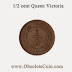 Straits Settlements Queen Victoria 1/2 cent coins value 