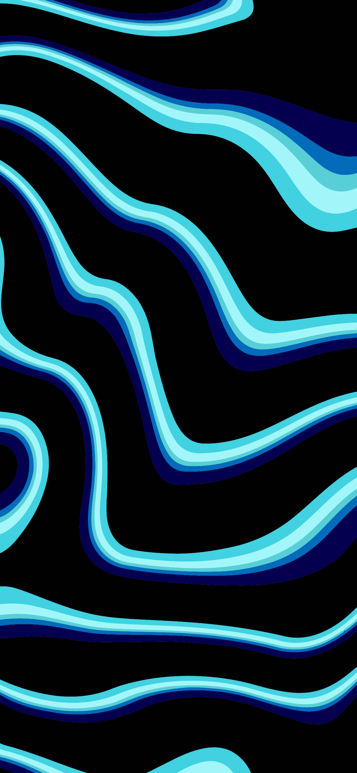 Phone wallpaper 4k - abstract curves