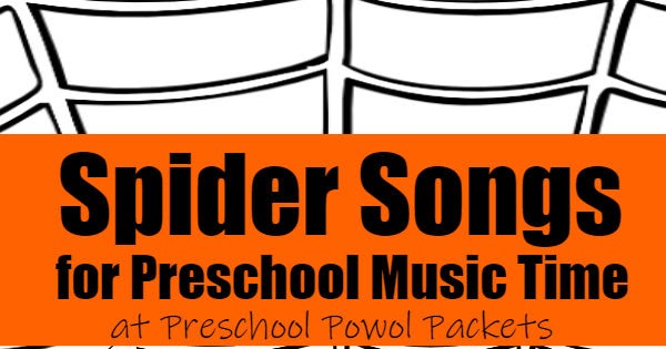 Spiders!  Preschool songs, School songs, Classroom songs