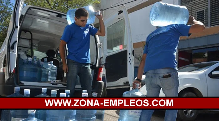 SE BUSCA PERSONAL PARA DISTRIBUIDORA DE AGUA Y SODA CON O SIN EXPERIENCIA