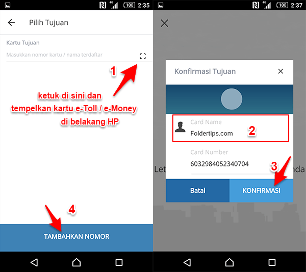 Panduan Cara isi Ulang EToll Mandiri dan BCA