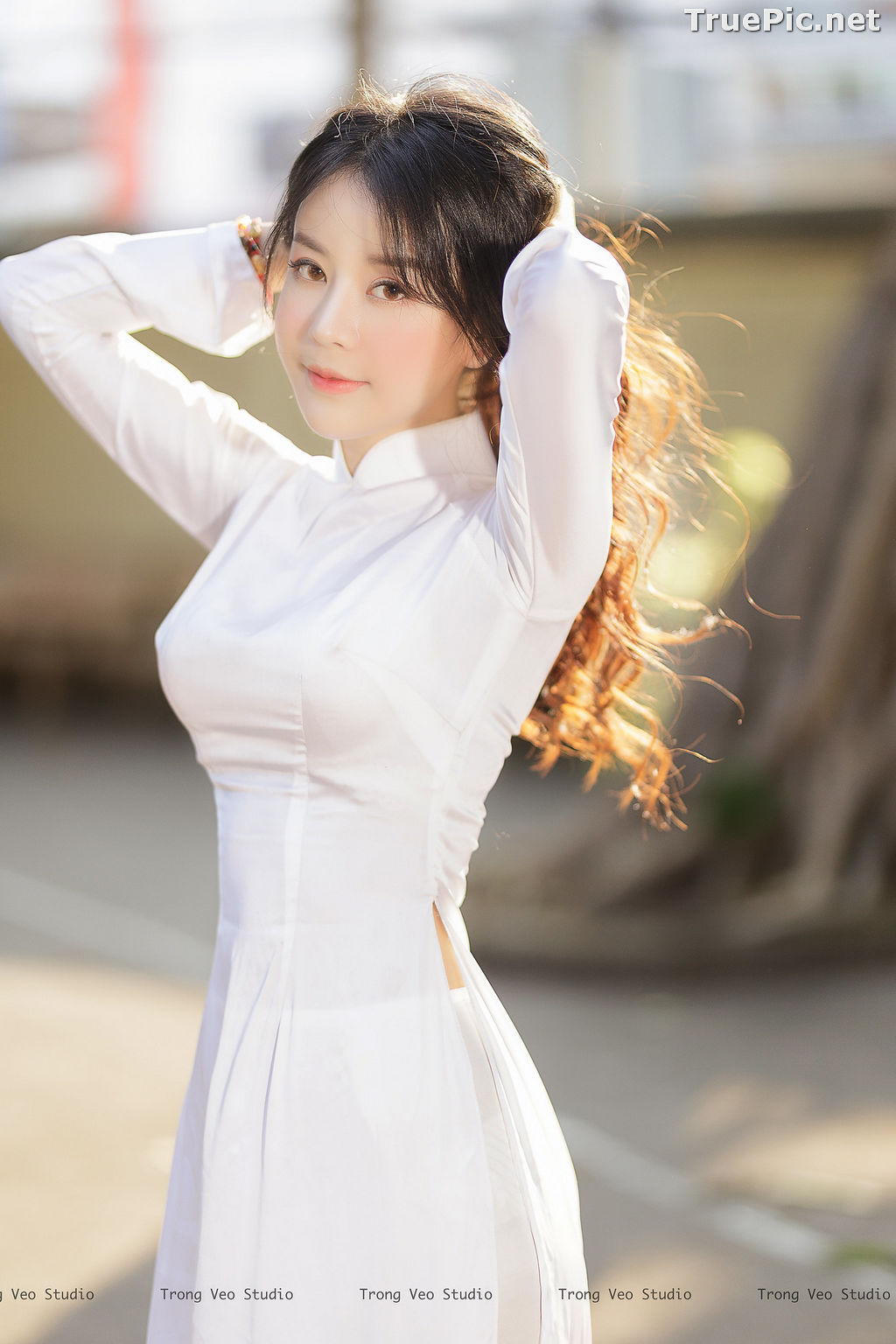 Image The Beauty of Vietnamese Girls with Traditional Dress (Ao Dai) #5 - TruePic.net - Picture-37