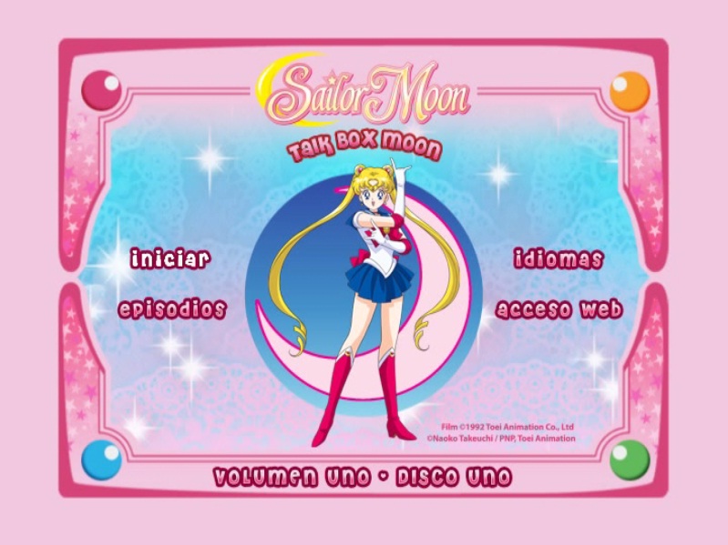 Sailor Moon Talk Box Moon DVD9