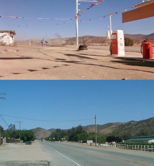 Then & Now Movie Locations Duel