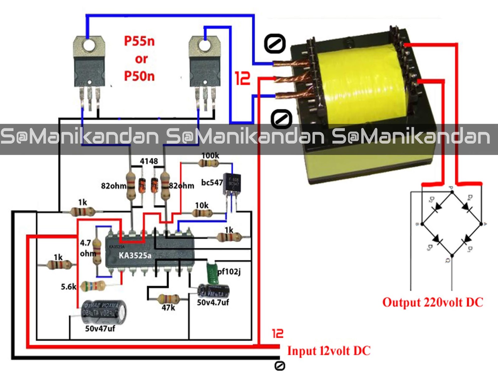 Ka3525 Inverter Circuit Diagram