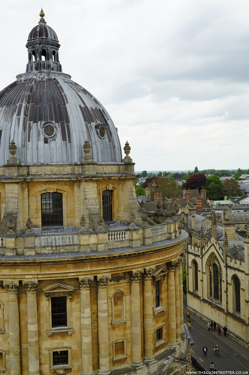 Brilliant Views of Oxford from the top of The University Church of St Mary