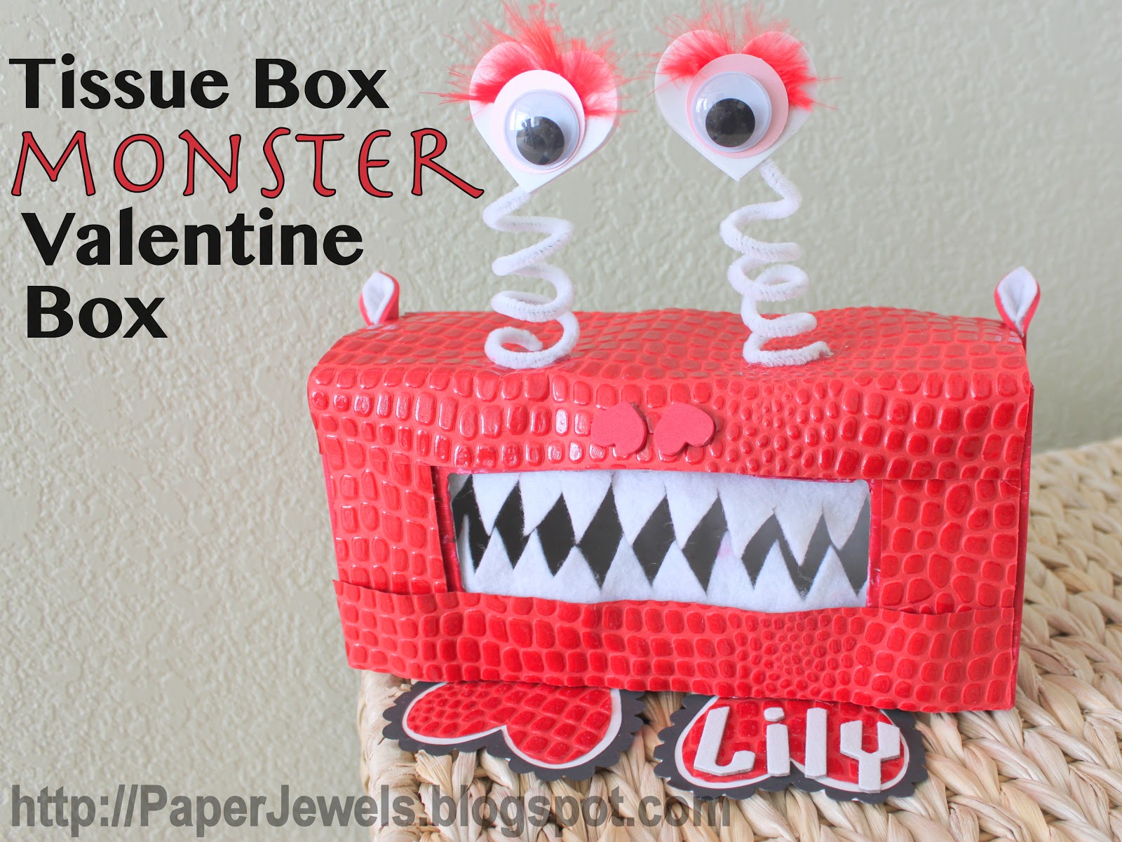 Paper Jewels and other Crafty Gems: More Valentine Boxes