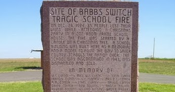As Long As They Are Remembered: The Babbs Switch School Fire